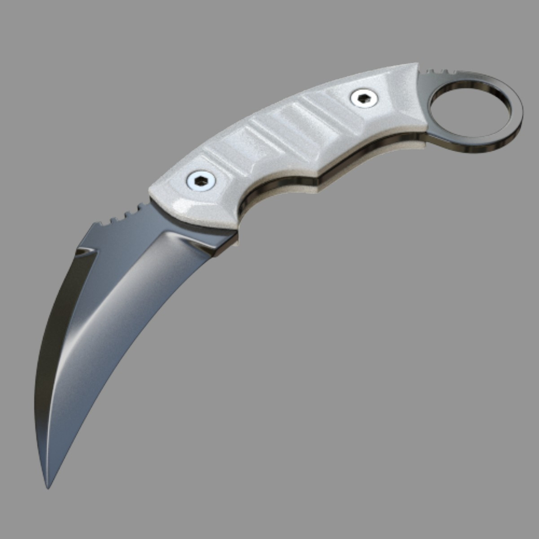 Knife Karambit 3d Obj