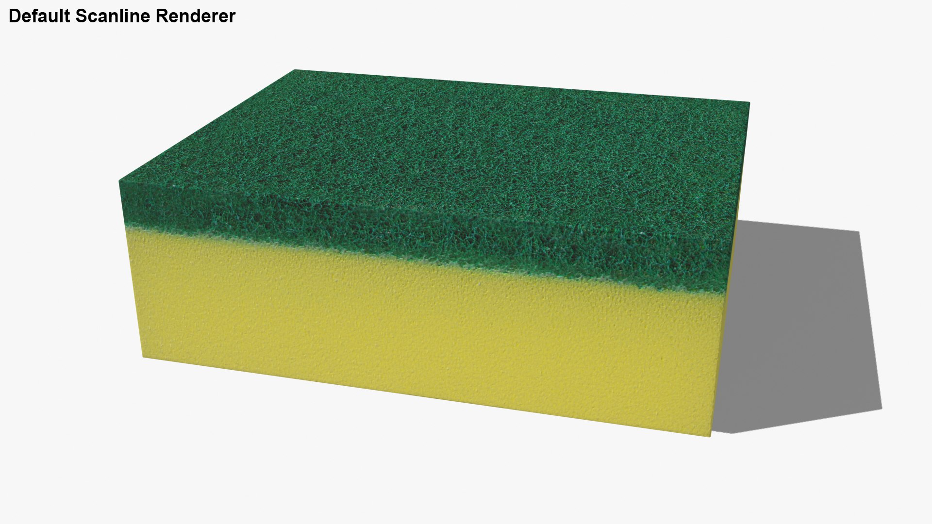Kitchen Sponge 3D model - TurboSquid 1901766