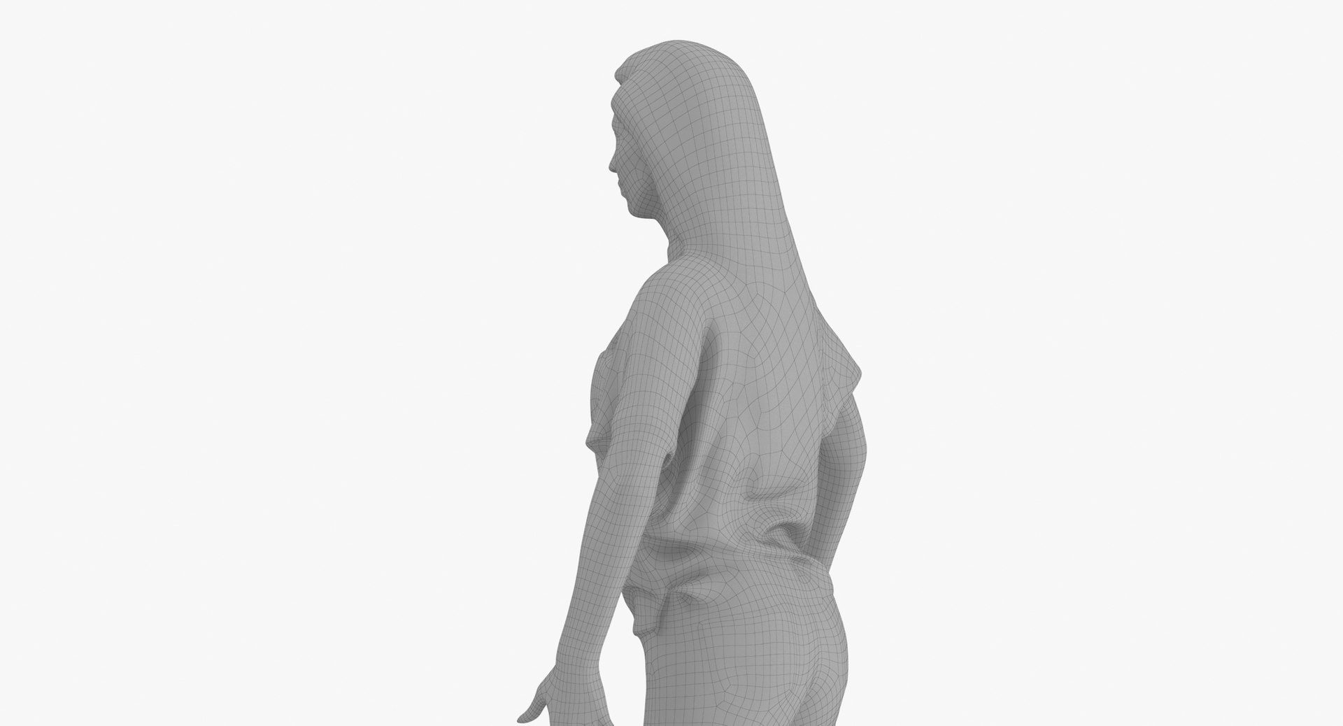 3D Suzanne Casual Spring A Pose - TurboSquid 1971313