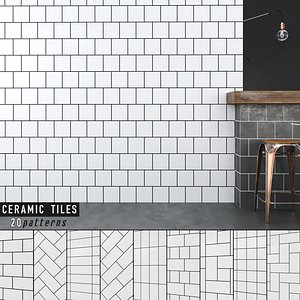 Seamless 3D Ceramic Tiles 4