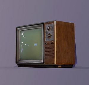 Old retro TV