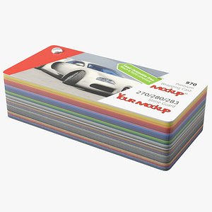 Color Palette Guide Folded Mockup