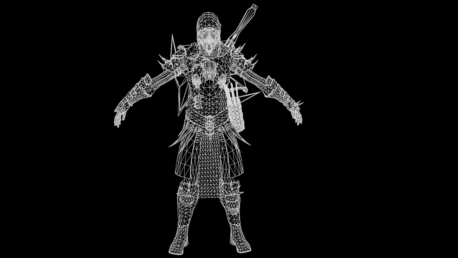 3D Model Character Skeleton - TurboSquid 1598354