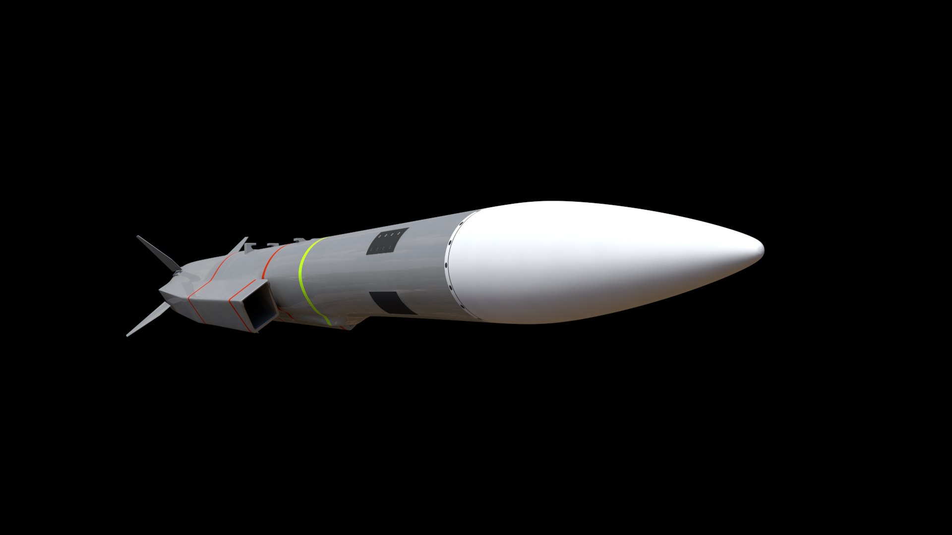 Meteor Air-to-air Missile 3D Model - TurboSquid 2534421