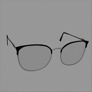 accessories glasses 3d model