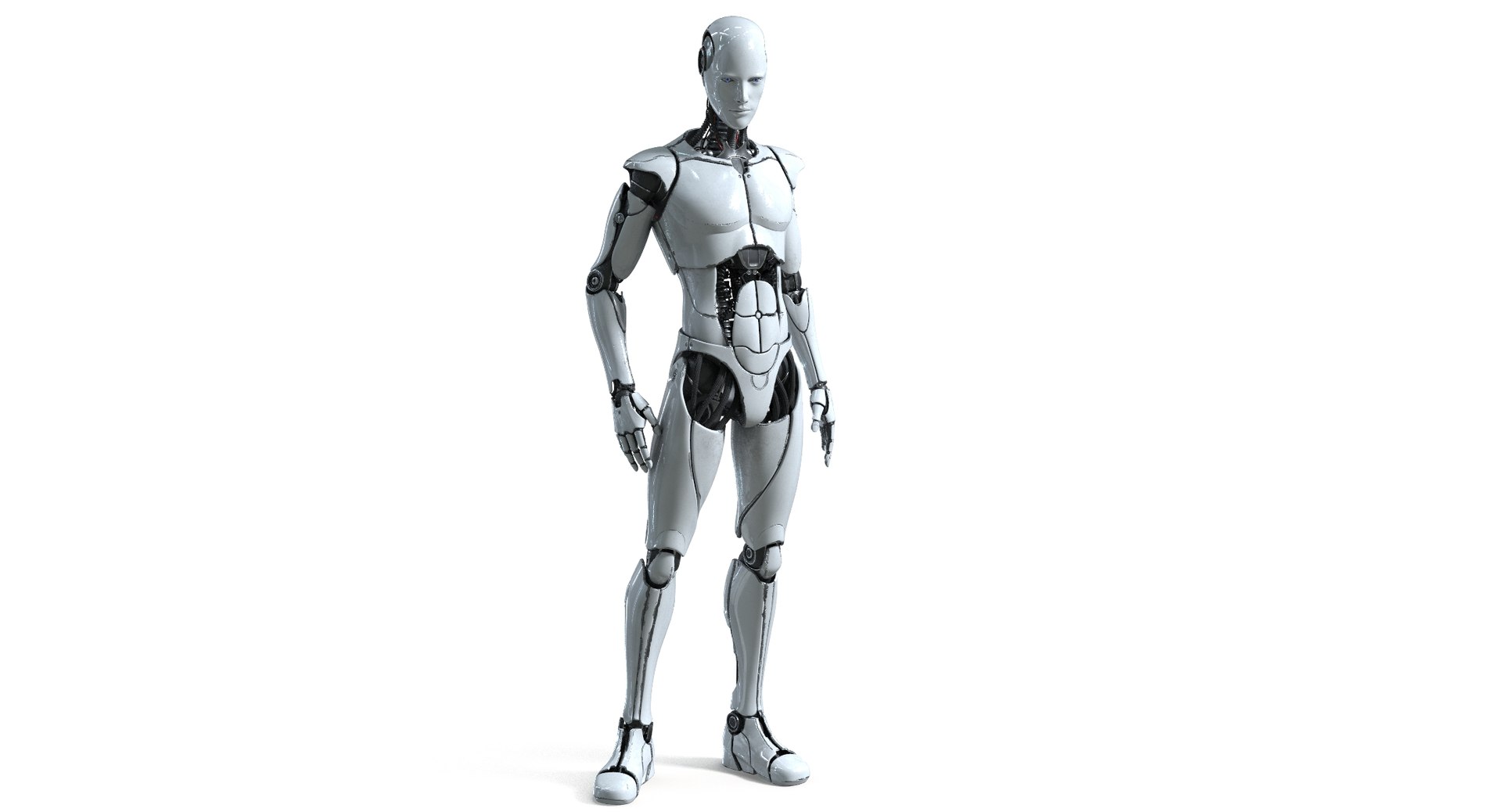 Male Cyborg Elettron Character Model - TurboSquid 1611822