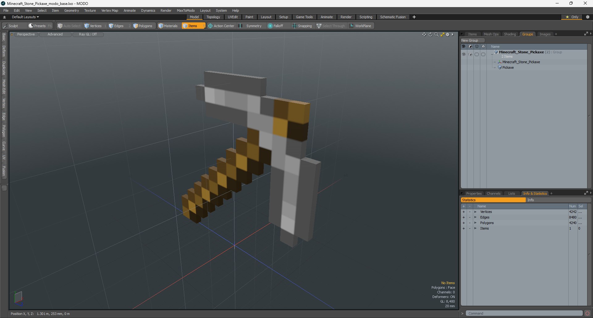 Minecraft Stone Pickaxe 3D https://p.turbosquid.com/ts-thumb/iQ/UjAtI7/Zn/minecraftstonepickaxemb3dmodel018/jpg/1728986124/1920x1080/fit_q87/9ab867517b92e90b2028e3ee7aef28b846f2088b/minecraftstonepickaxemb3dmodel018.jpg