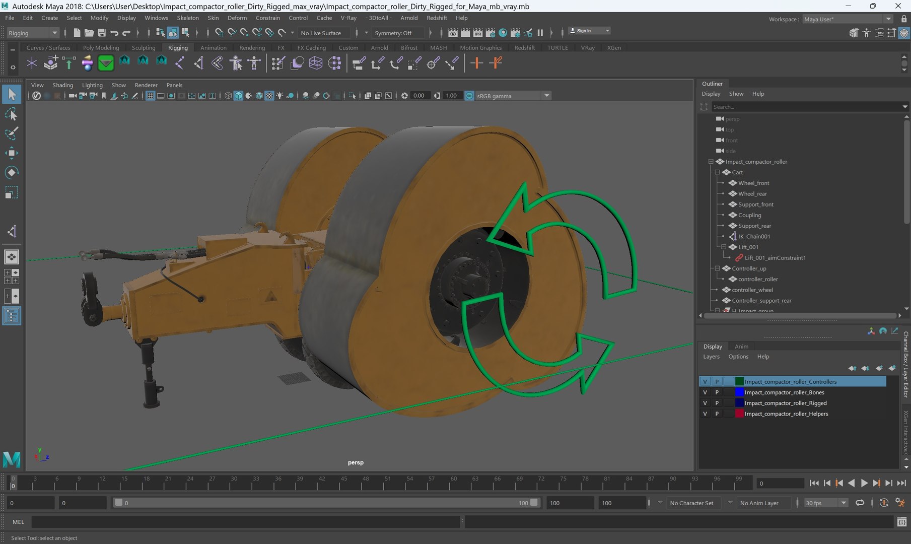 3D model Impact Compactor Roller Dirty Rigged for Maya https://p.turbosquid.com/ts-thumb/iQ/Wa3IYc/qP/impact_compactor_roller_dirty_rigged_for_maya_1002/jpg/1765823164/1920x1080/fit_q87/e36ff7dd8980daef9020c5934dc0504352607669/impact_compactor_roller_dirty_rigged_for_maya_1002.jpg