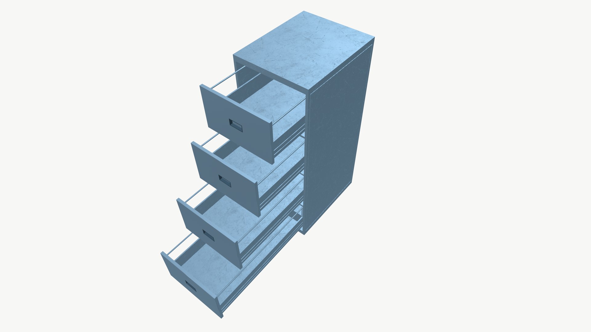Office File Rack 3D Model - TurboSquid 2544954