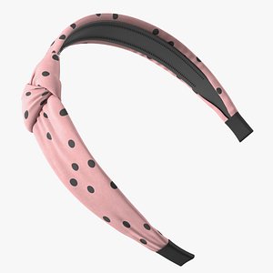 Knotted Headband Pink