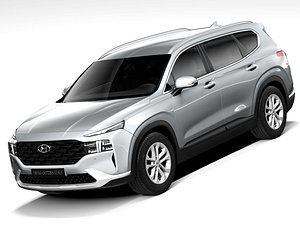 Hyundai SantaFe Basic 2021 3D