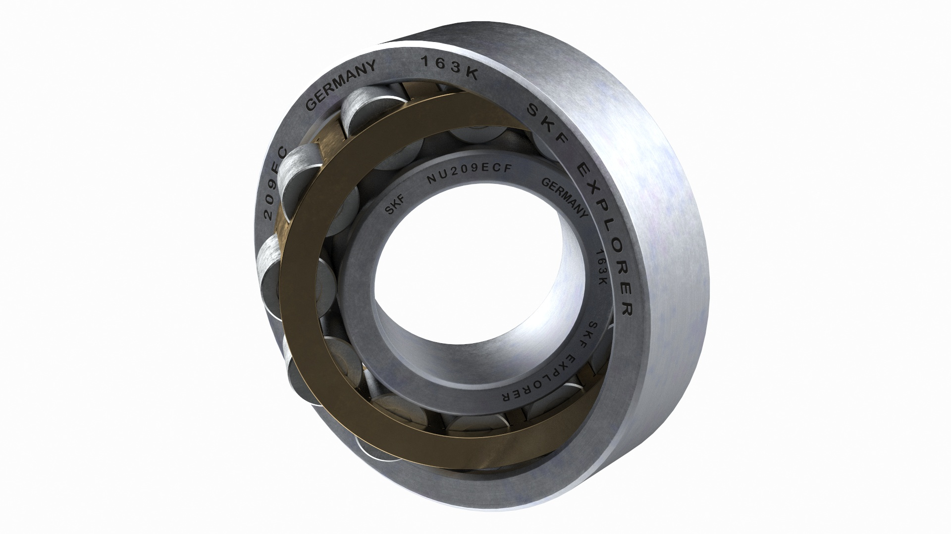 Roller bearing 3D model - TurboSquid 1465416