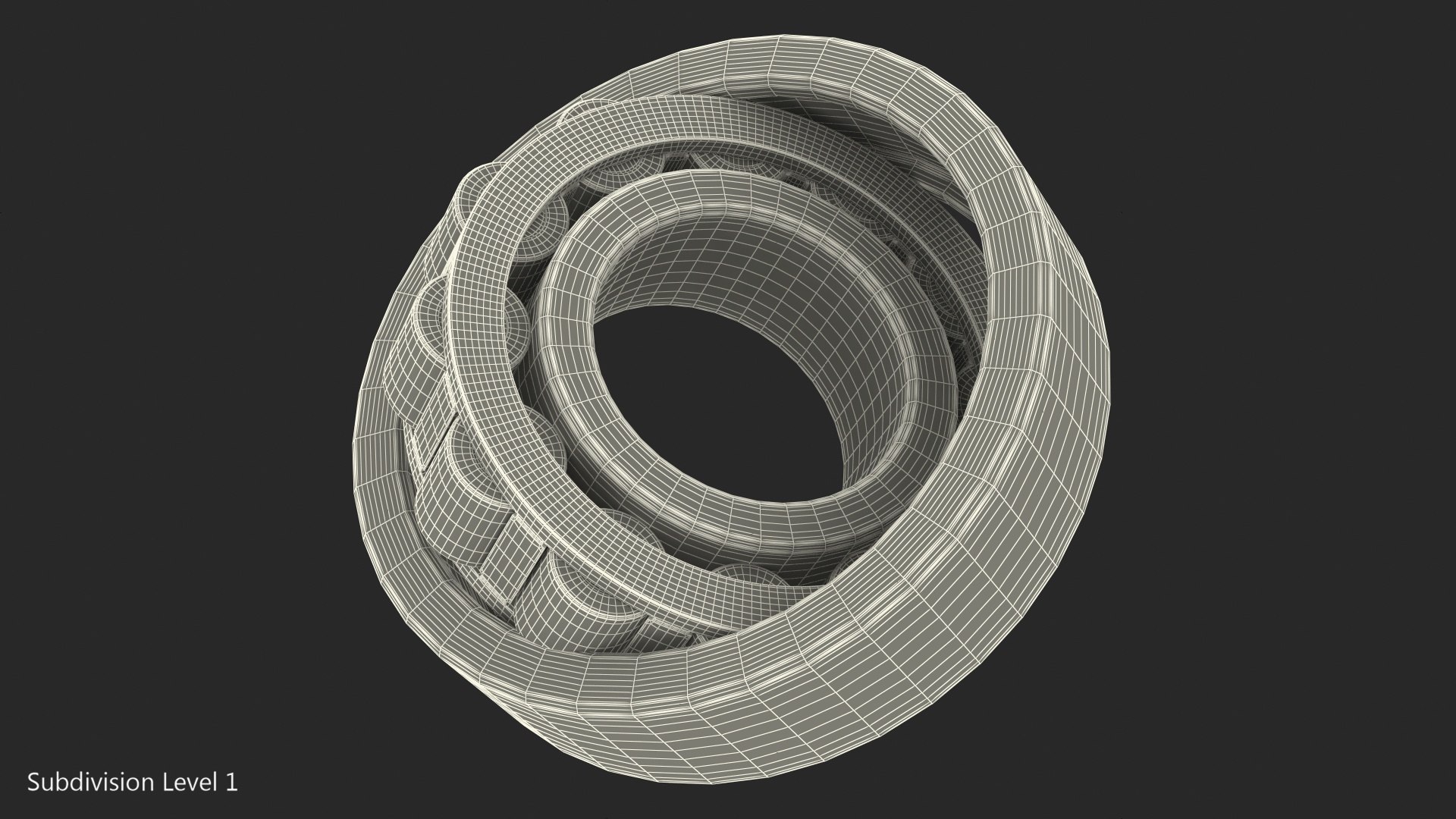 Roller bearing 3D model - TurboSquid 1465416