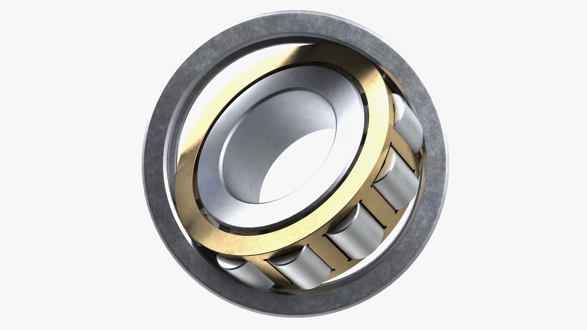 Roller bearing 3D model - TurboSquid 1465416