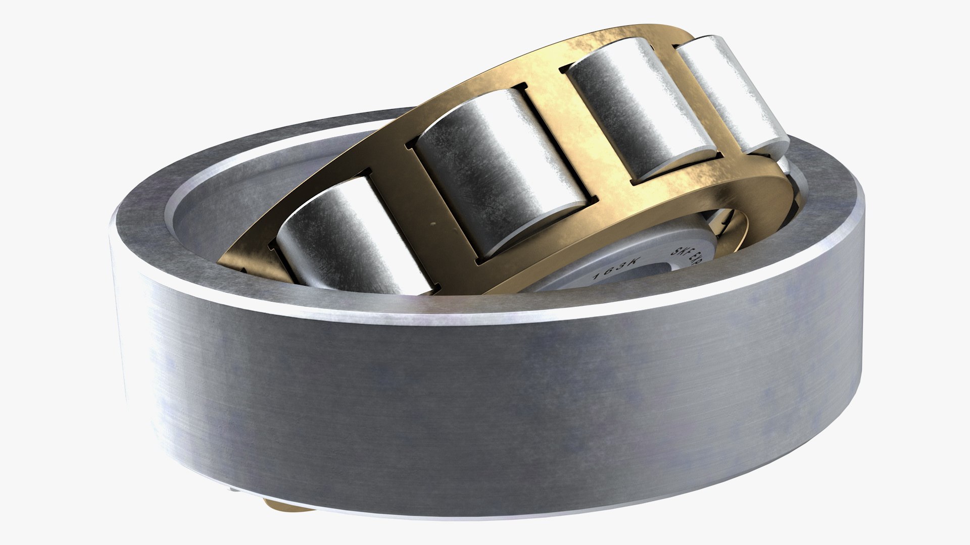 Roller bearing 3D model - TurboSquid 1465416