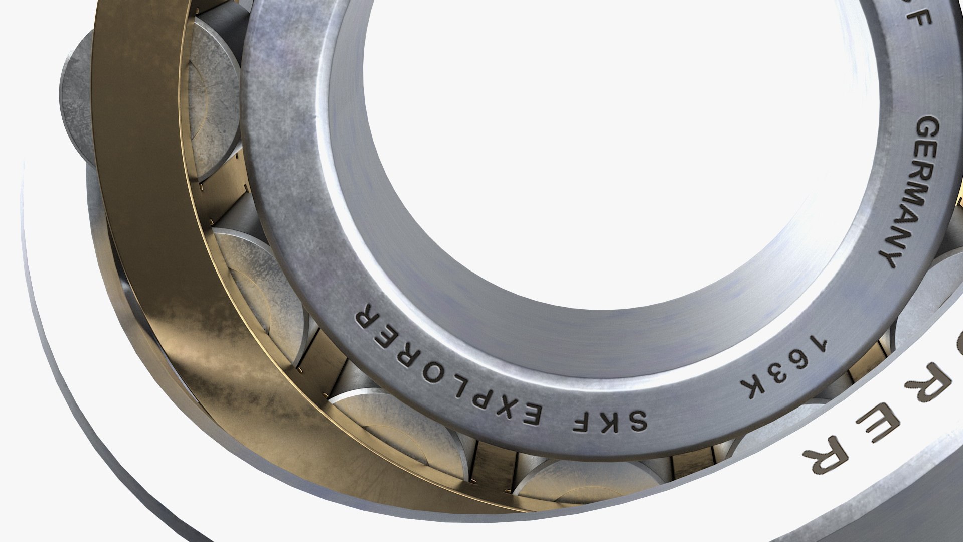 Roller bearing 3D model - TurboSquid 1465416