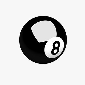 Pool ball 8
