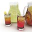 beverages fruit punch 3d model
