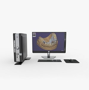chemistry analyzer computer mouse 3D