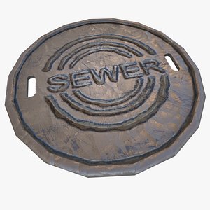 Lowpoly game sewer