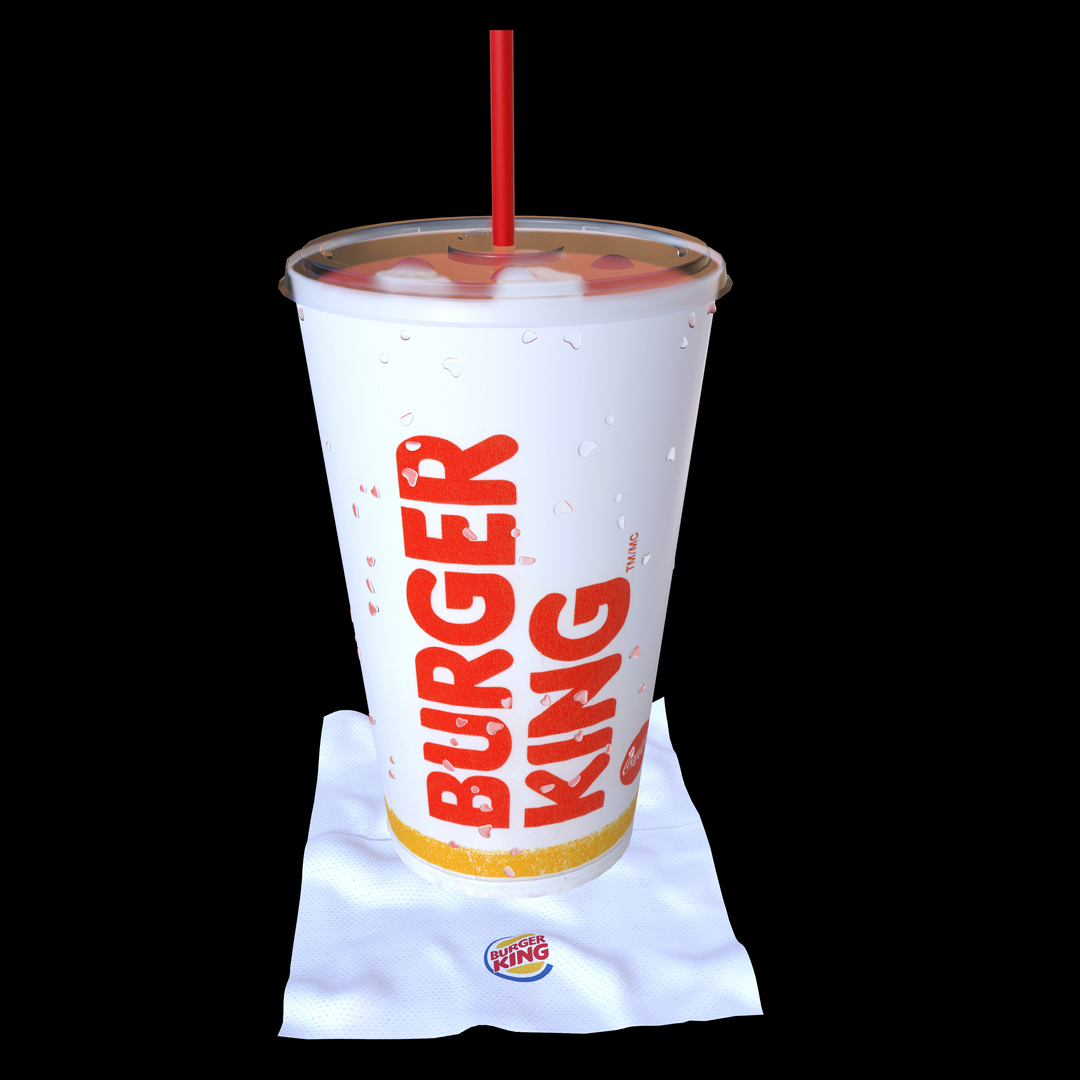 3D Photorealistic Pbr Burger King - TurboSquid 1578566