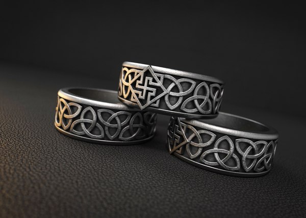 3D jewelry ring pattern - TurboSquid 1624704