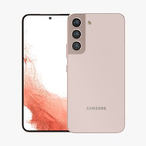 Samsung Galaxy S22 Plus Pink 3D