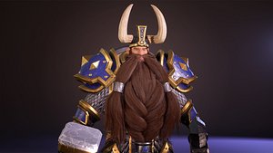 Dwarf Muradin Warcraft 3 Reforged