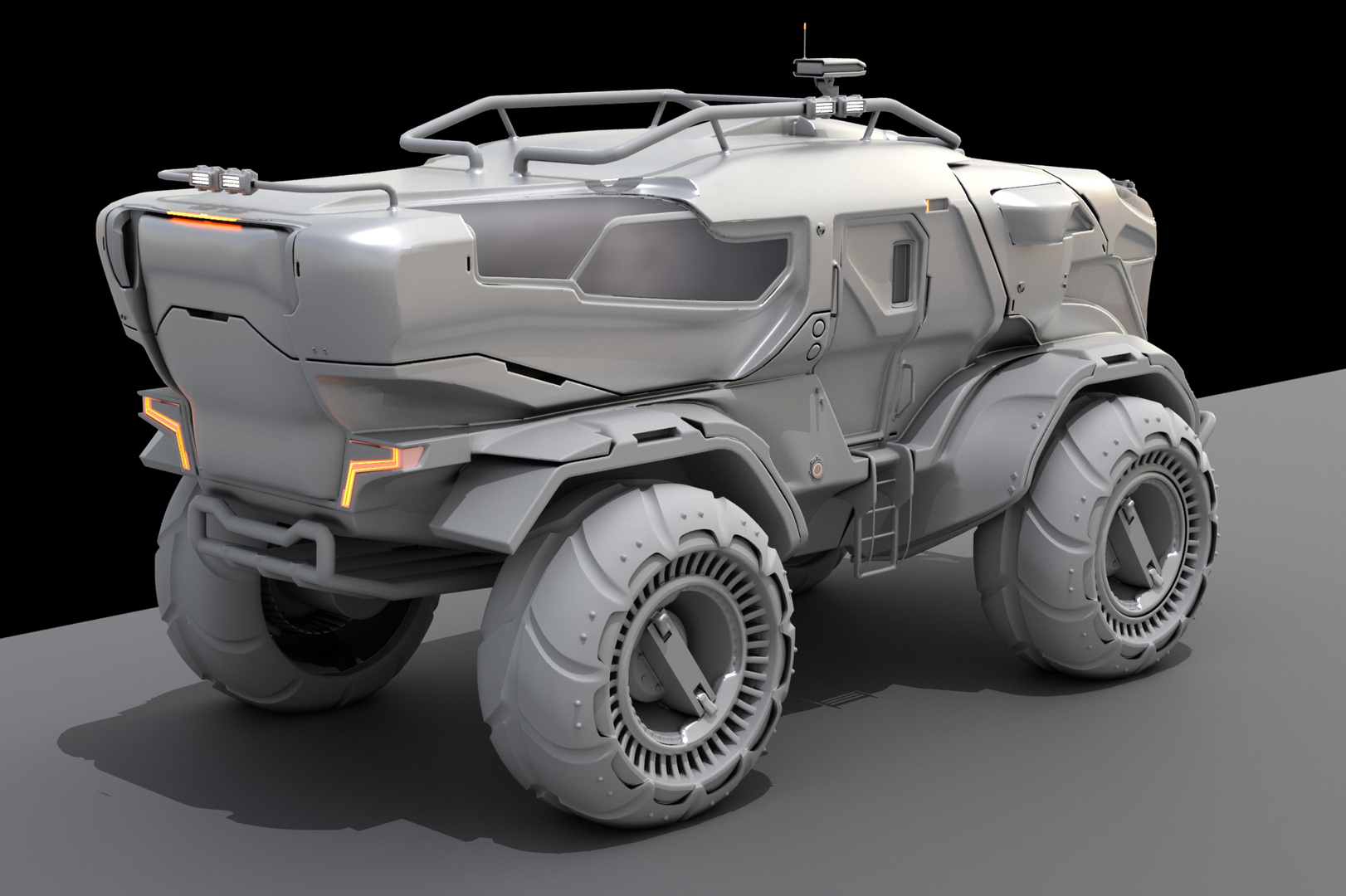 3D sci fi vehicle - TurboSquid 1676591