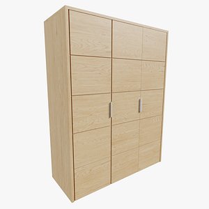Solid Oak Wardrobe 02