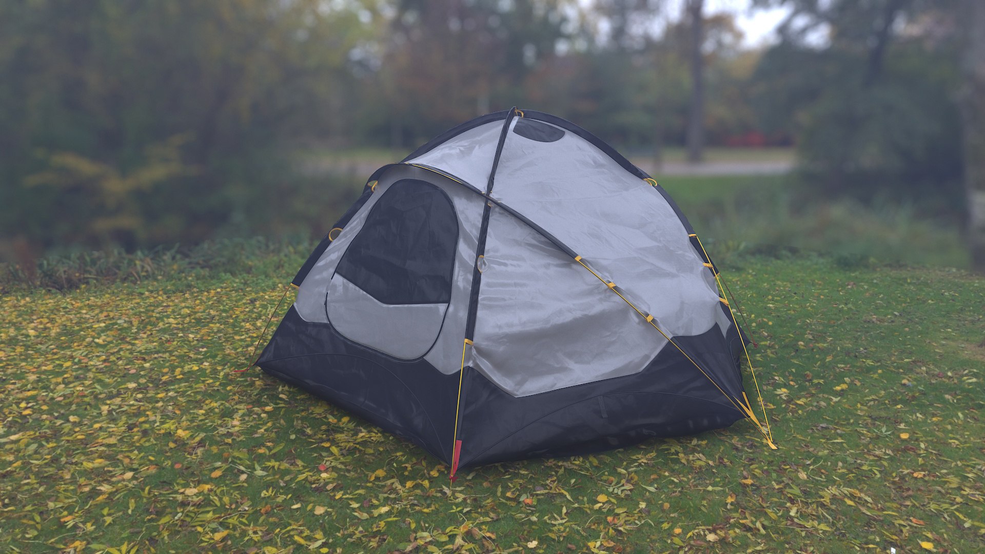 3D model Hiking Tent - TurboSquid 1851239