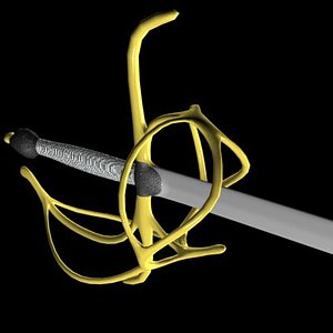 3d model rapier