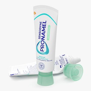 Pronamel Toothpaste 01 Tubes 3D model