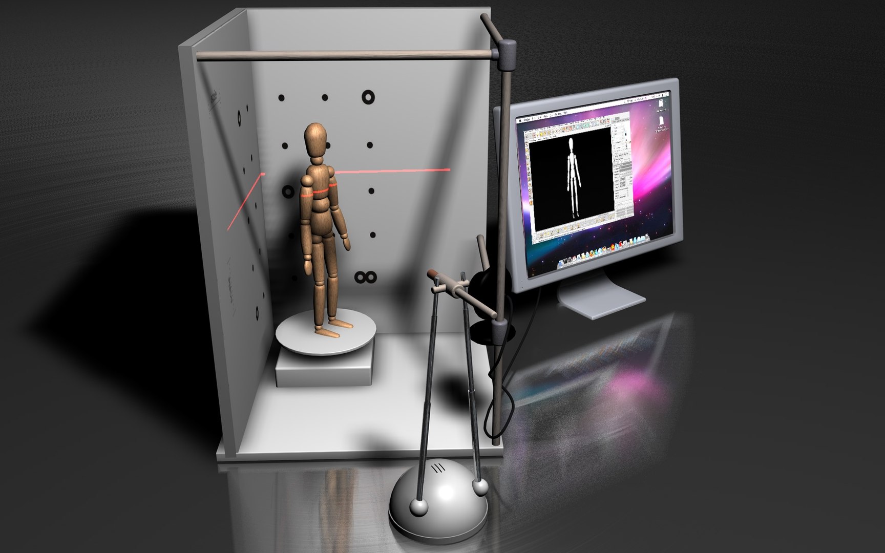3d C4d David Laserscanner