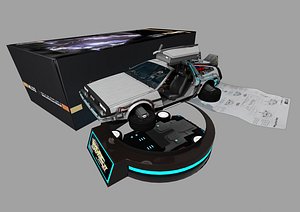3D model BACK TO THE FUTURE 2