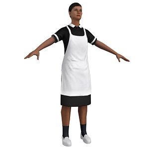 3D maid model