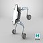 Lynx Traversal Robot Used Front Wheel Balance Pose