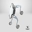 Lynx Traversal Robot Used Front Wheel Balance Pose
