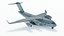 globemaster interior c-17 transport 3d model