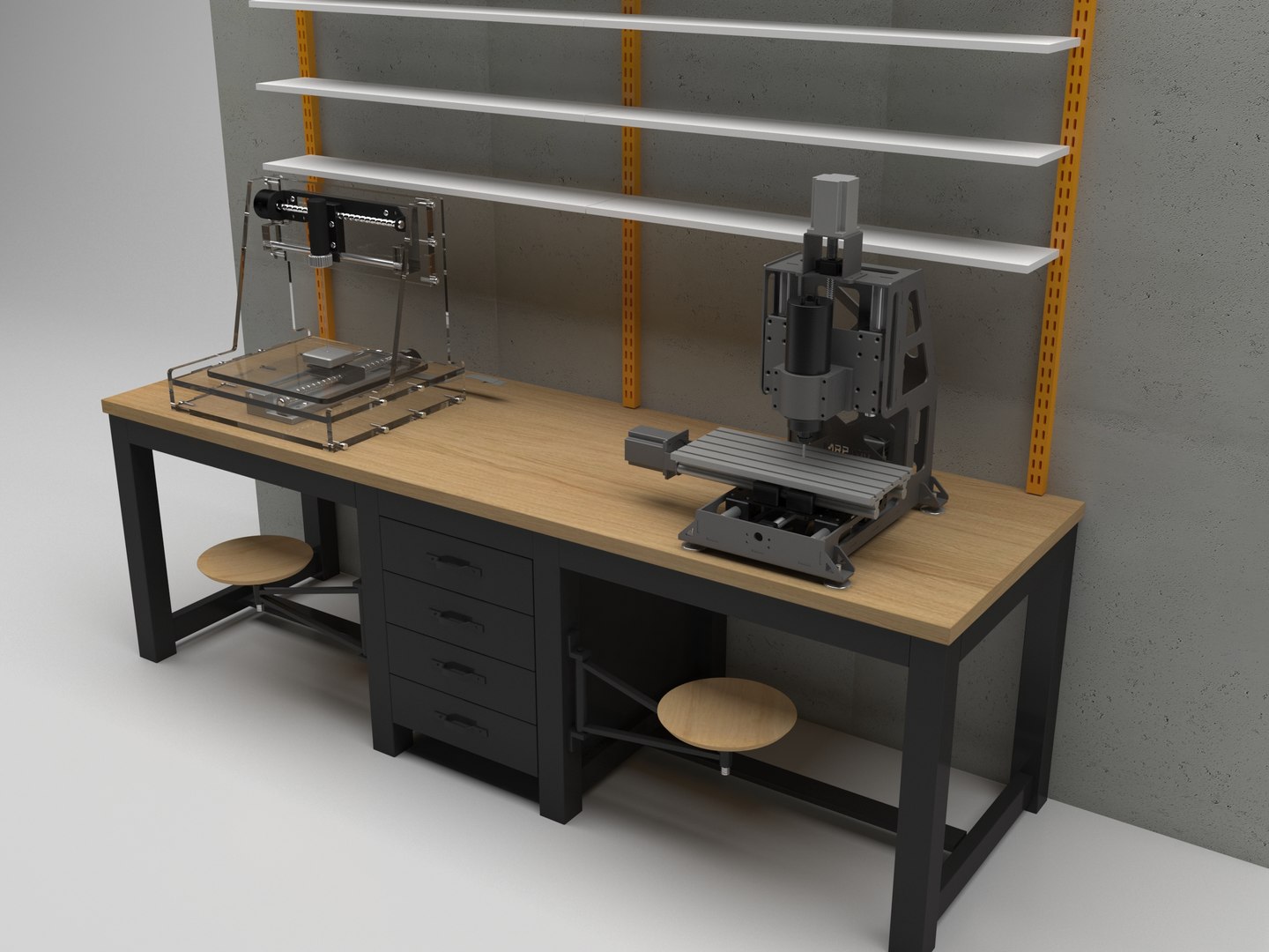3D Worktable Table Work - TurboSquid 1167903