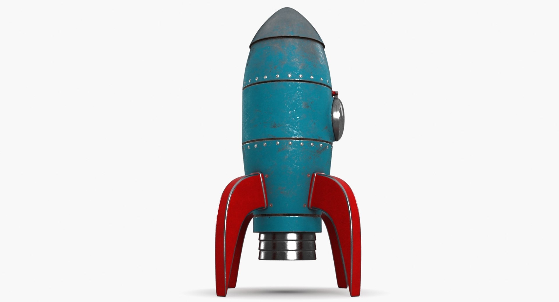 Cartoon Rocket Model - TurboSquid 1231840