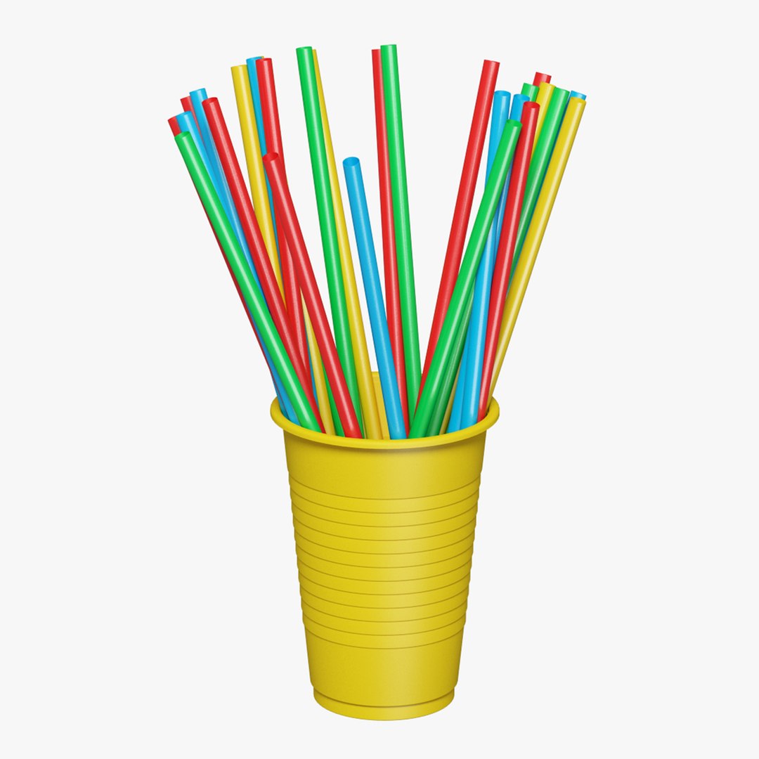 3D Model Straws 03 - TurboSquid 2099129