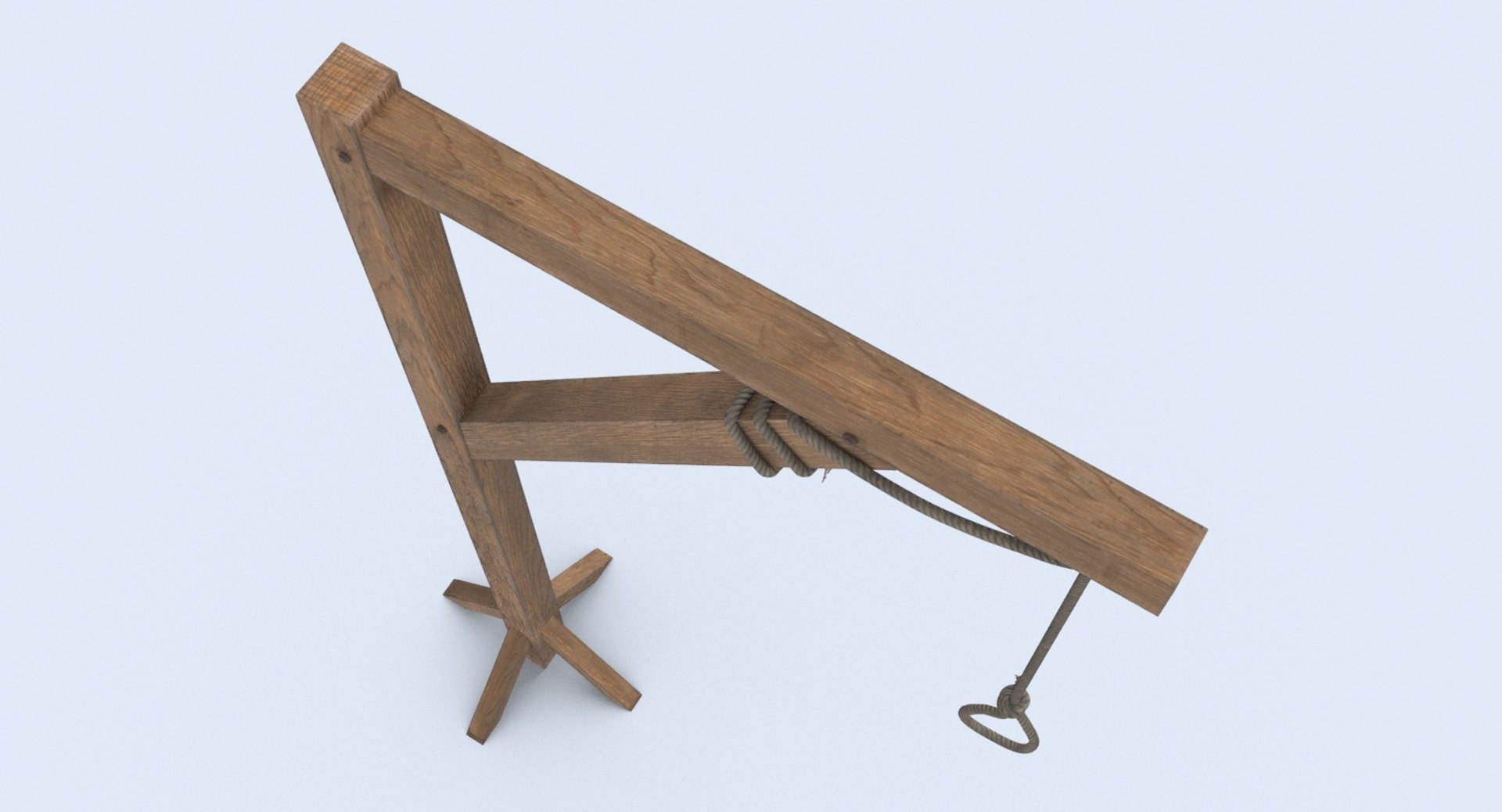 3D Gallows-pole Model - TurboSquid 1149135