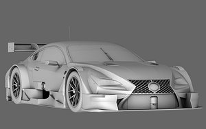 rc f gt500 3D model