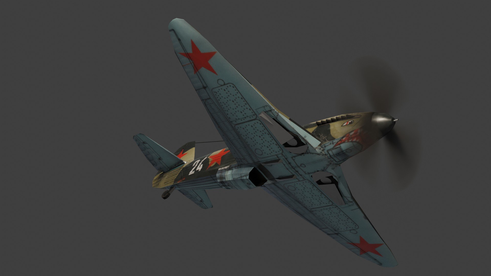 3D model Yakovlev YAK-3 lowpoly WW2 fighter https://p.turbosquid.com/ts-thumb/iR/l6LoNq/ET/preview10/jpg/1650311509/1920x1080/fit_q87/20879783d070ca55ac19a8a18b0e43d7f371a243/preview10.jpg