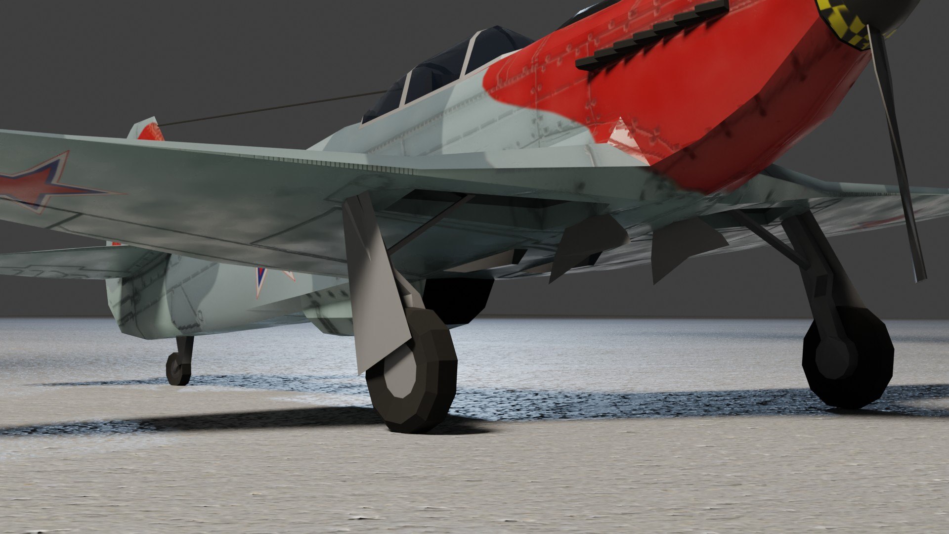 3D model Yakovlev YAK-3 lowpoly WW2 fighter https://p.turbosquid.com/ts-thumb/iR/l6LoNq/Z1/preview14/jpg/1650311512/1920x1080/fit_q87/779345bcb0aaf6861f5e4cba3f825ce91577ac11/preview14.jpg