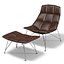 Knoll Jehns and Laub Lounge Chair ottoman