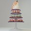 3d model wedding cake 13