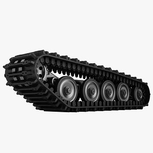 3D All Terrain Vehicle Caterpillar 01