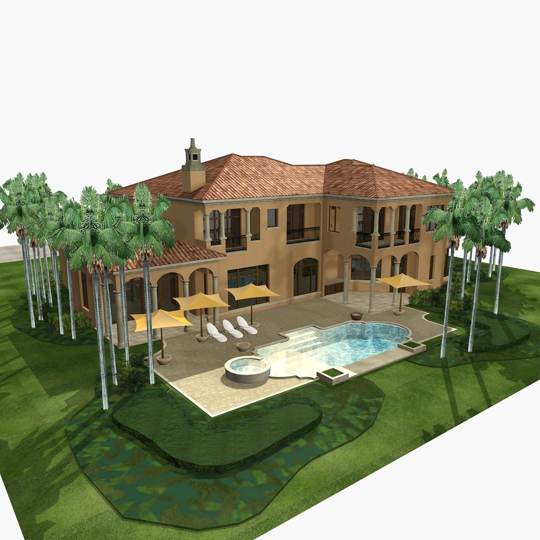 3ds Max Villa Residence